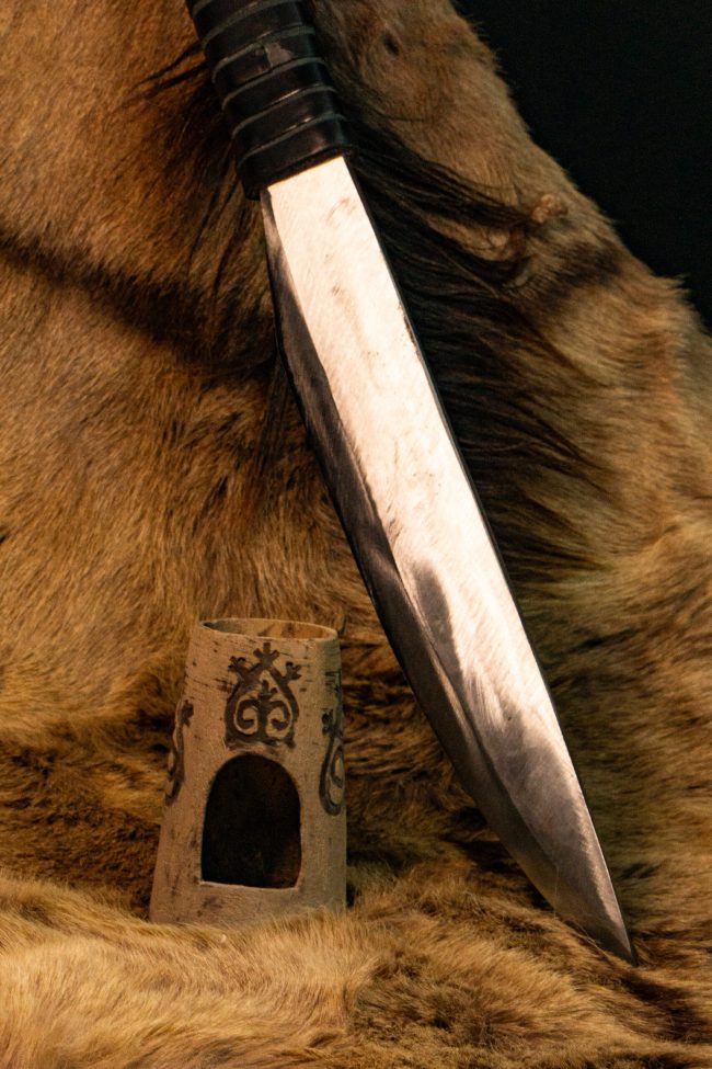 Batyya — Spirit of the Taiga — traditional batyya knife by MUUS, photo 2