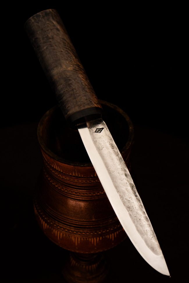 Black Fang — Khara — handmade hunting knife by MUUS, photo 2