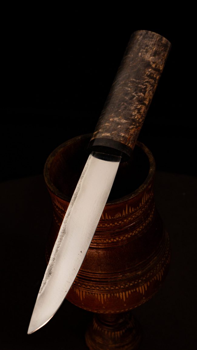 Black Fang — Khara — handmade hunting knife by MUUS, photo 3