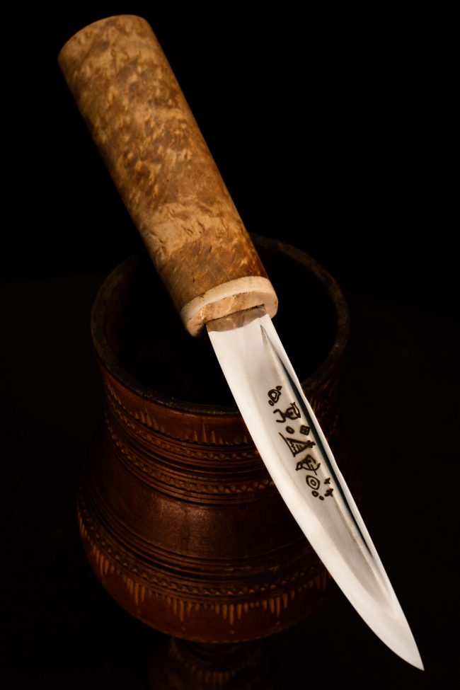 Cold Taiga — handmade Yakut knife by MUUS, photo 2