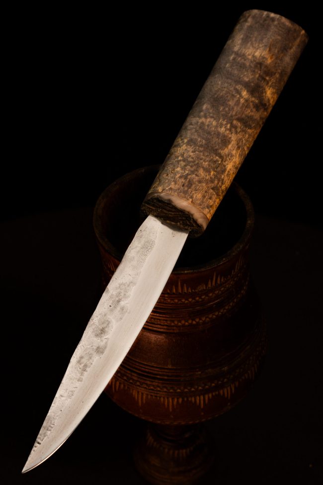 Wolf's Trail — Börö Suola — handmade hunting knife by MUUS, photo 3