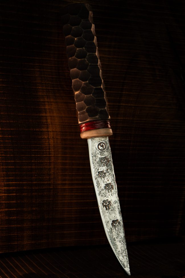 Hunter's Dawn — handmade hunting knife by MUUS