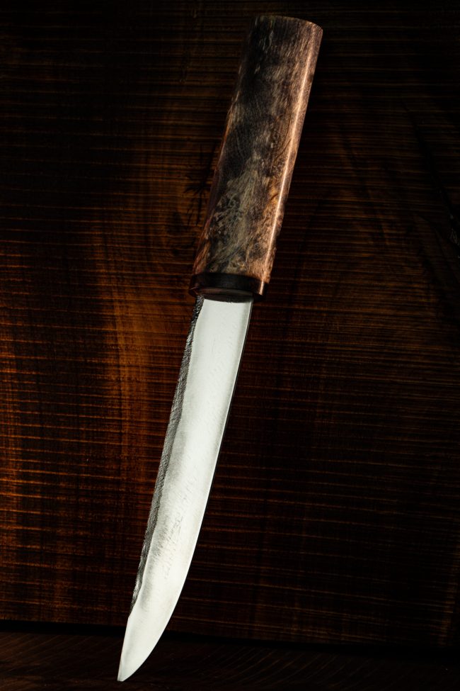 Obsidian — Suor — handmade Yakut knife by MUUS, photo 1