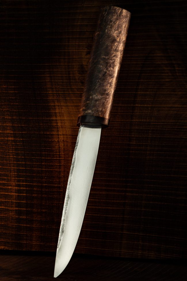 Black Fang — Khara — handmade hunting knife by MUUS, photo 1