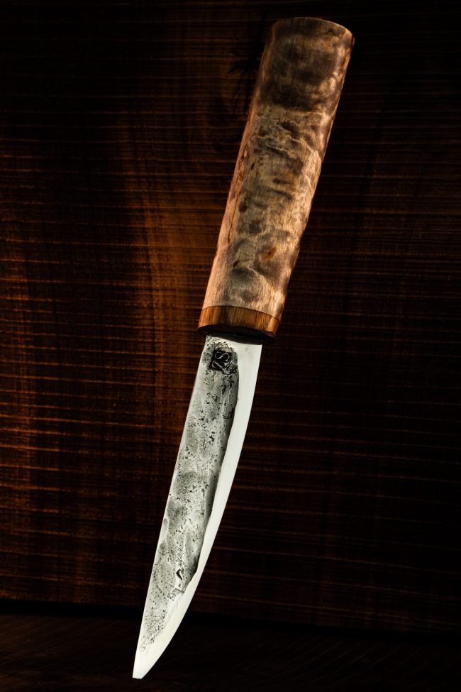 Ancestral Blade — Left-Handed — handmade Yakut knife by MUUS