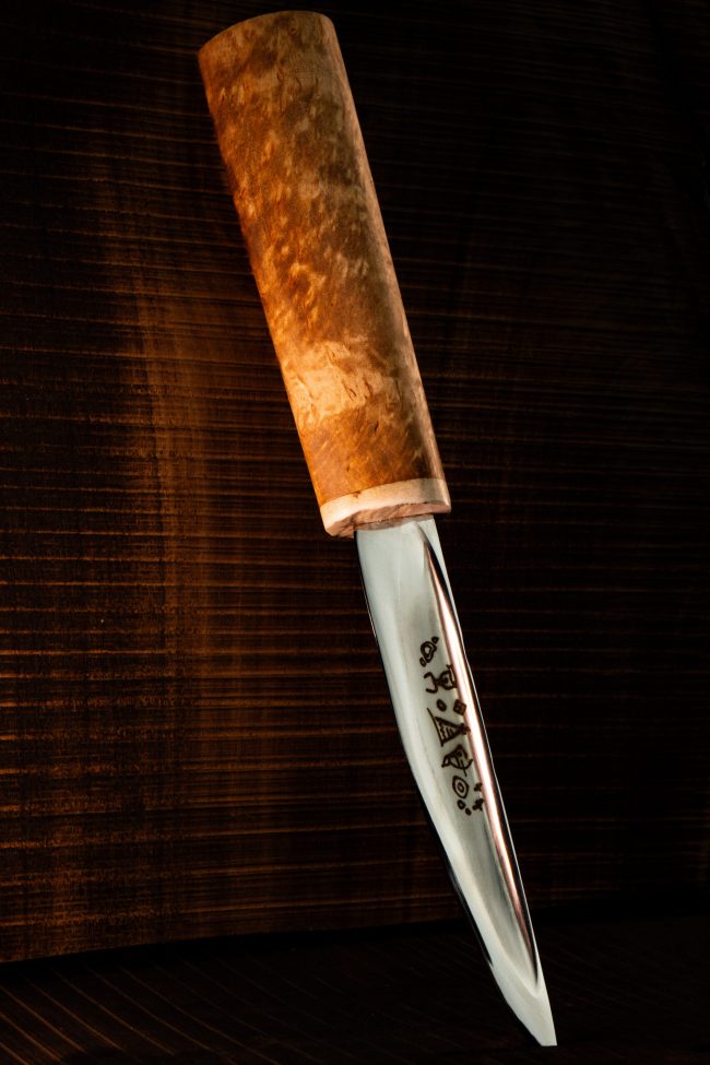 Cold Taiga — handmade Yakut knife by MUUS