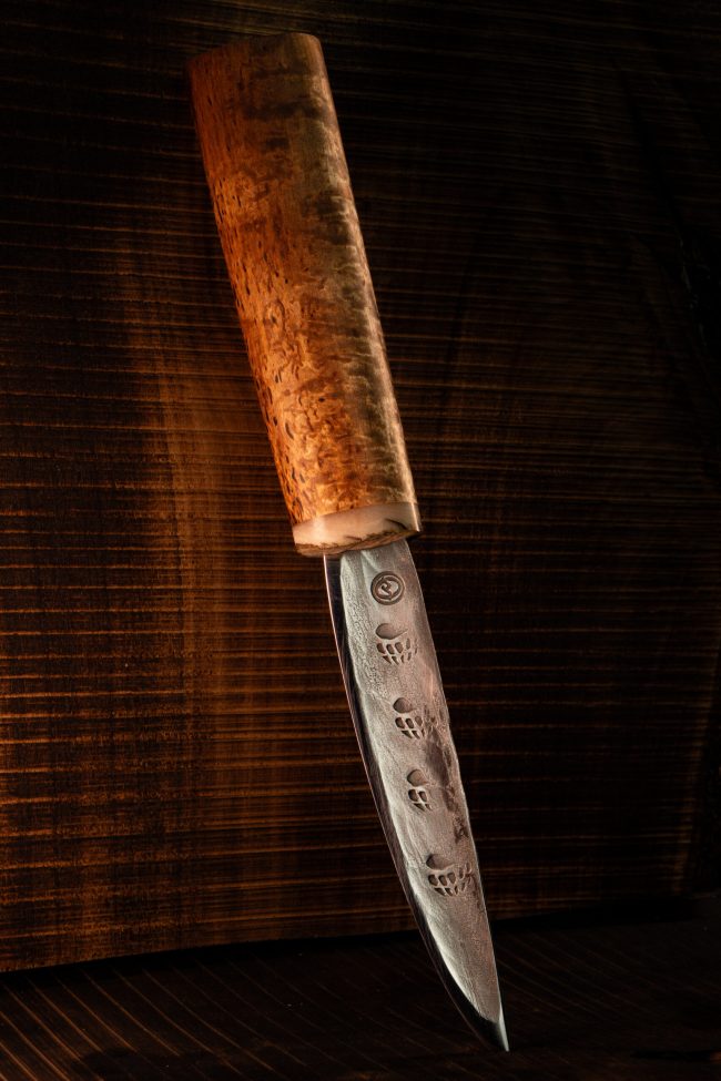 Bear's Trail — Baianai — handmade hunting knife by MUUS