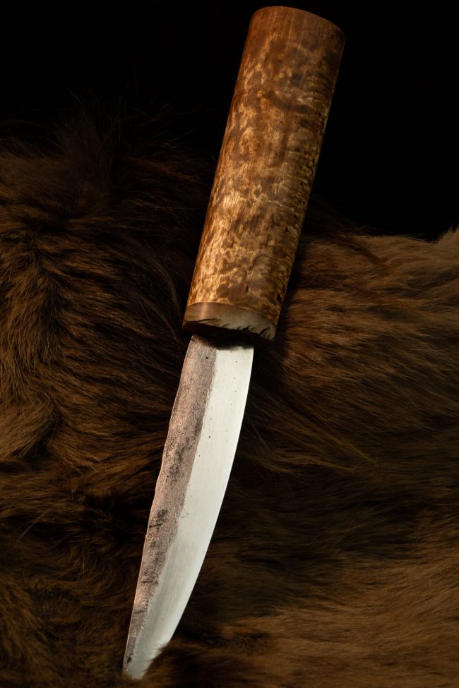 Bear's Trail — Baianai — handmade hunting knife by MUUS, photo 5