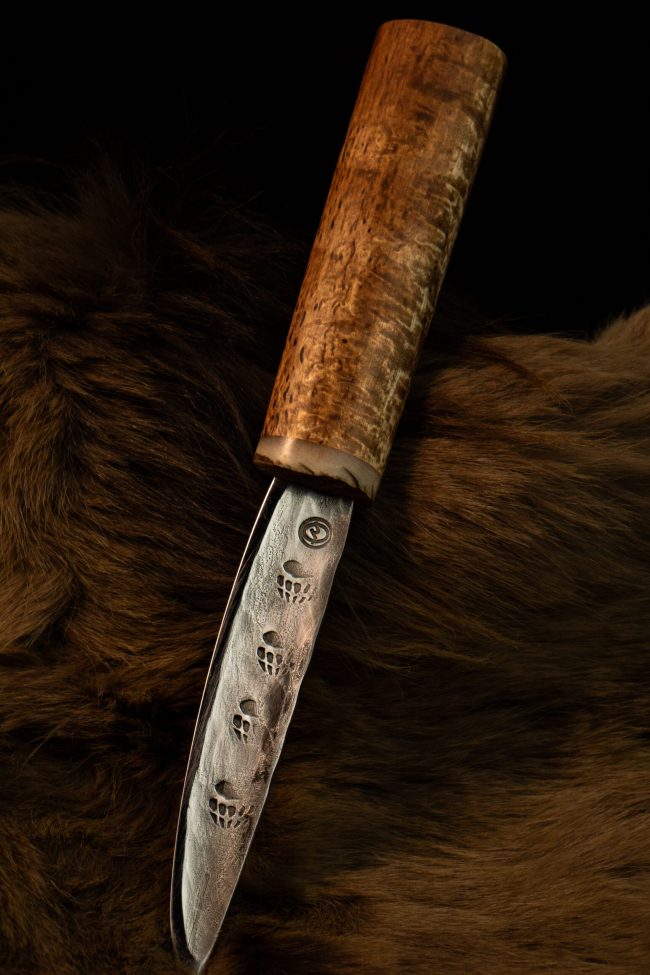 Bear's Trail — Baianai — handmade hunting knife by MUUS, photo 4