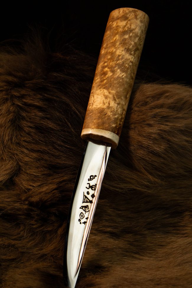 Cold Taiga — handmade Yakut knife by MUUS, photo 6