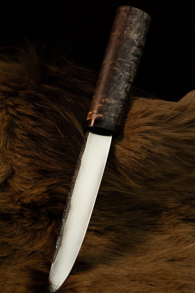 Black Fang — Khara — handmade hunting knife by MUUS, photo 5