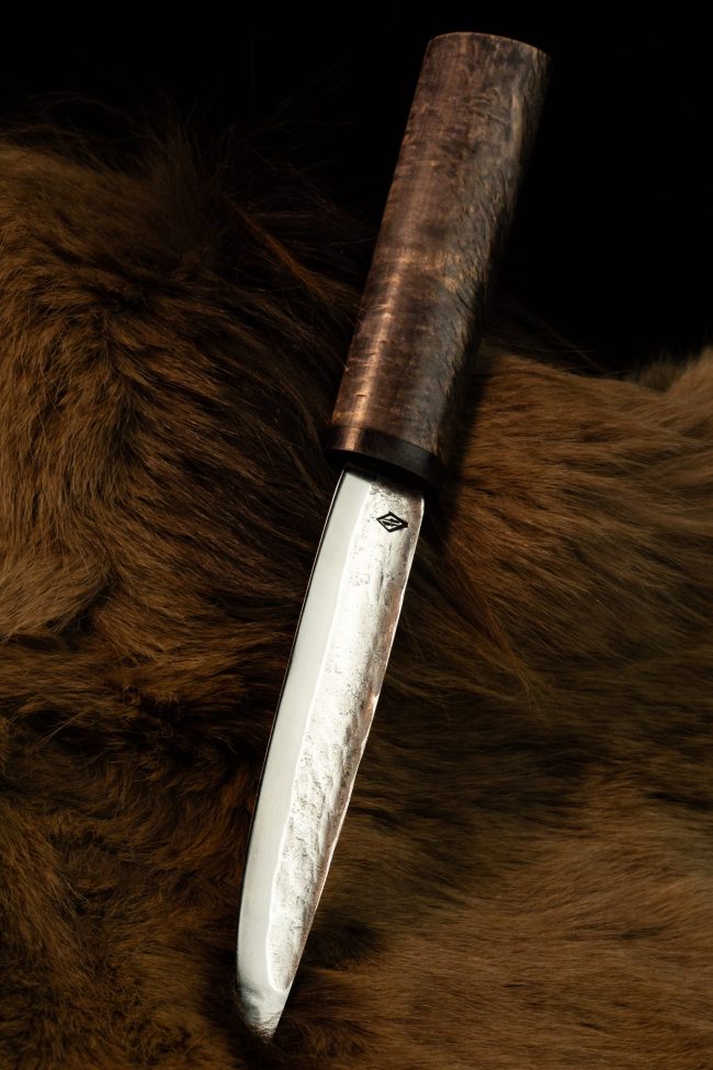 Black Fang — Khara — handmade hunting knife by MUUS, photo 4