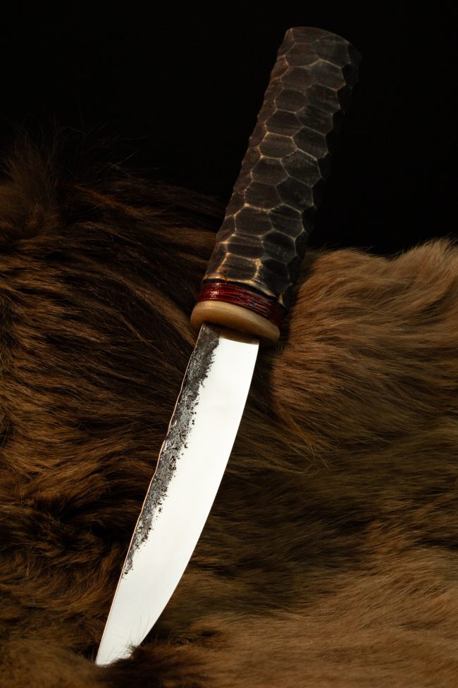 Hunter's Dawn — handmade hunting knife by MUUS, photo 5