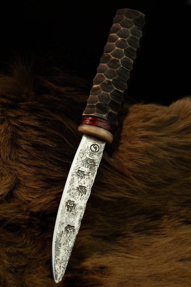 Hunter's Dawn — handmade hunting knife by MUUS, photo 4