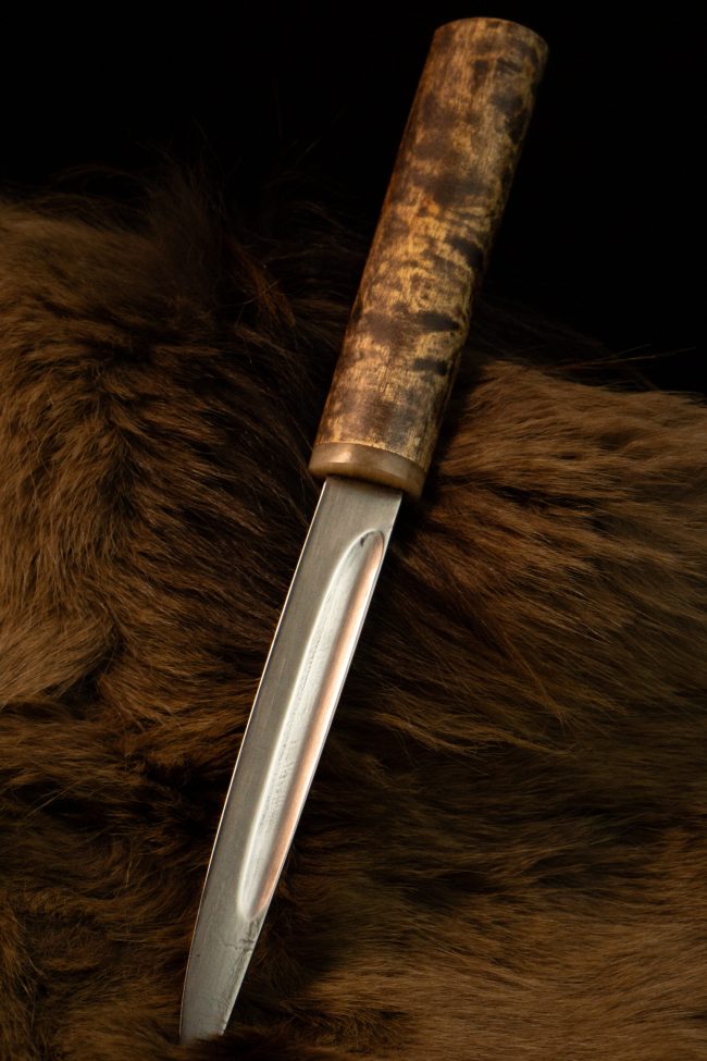 Taiga Blade — Angler — handmade Yakut knife by MUUS, photo 4