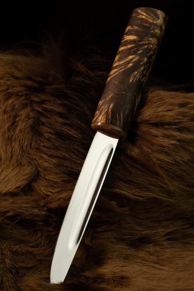 Taiga Blade — Fisherman — handmade Yakut knife by MUUS, photo 4
