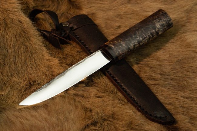 Black Fang — Khara — handmade hunting knife by MUUS, photo 7