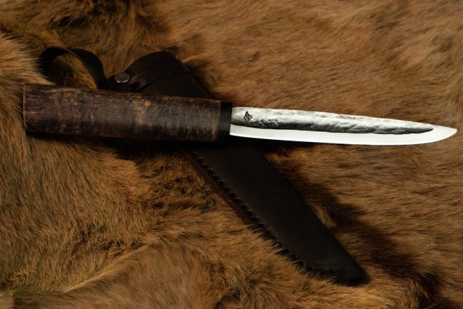Black Fang — Khara — handmade hunting knife by MUUS, photo 6