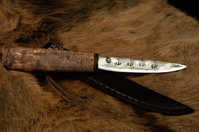 Bear's Trail — Baianai — handmade hunting knife by MUUS, photo 8