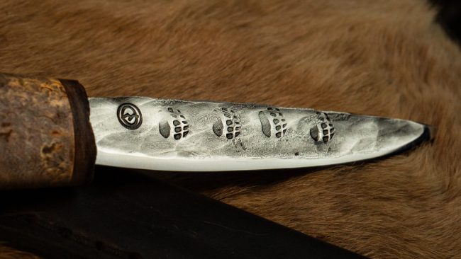 Bear's Trail — Baianai — handmade hunting knife by MUUS, photo 9