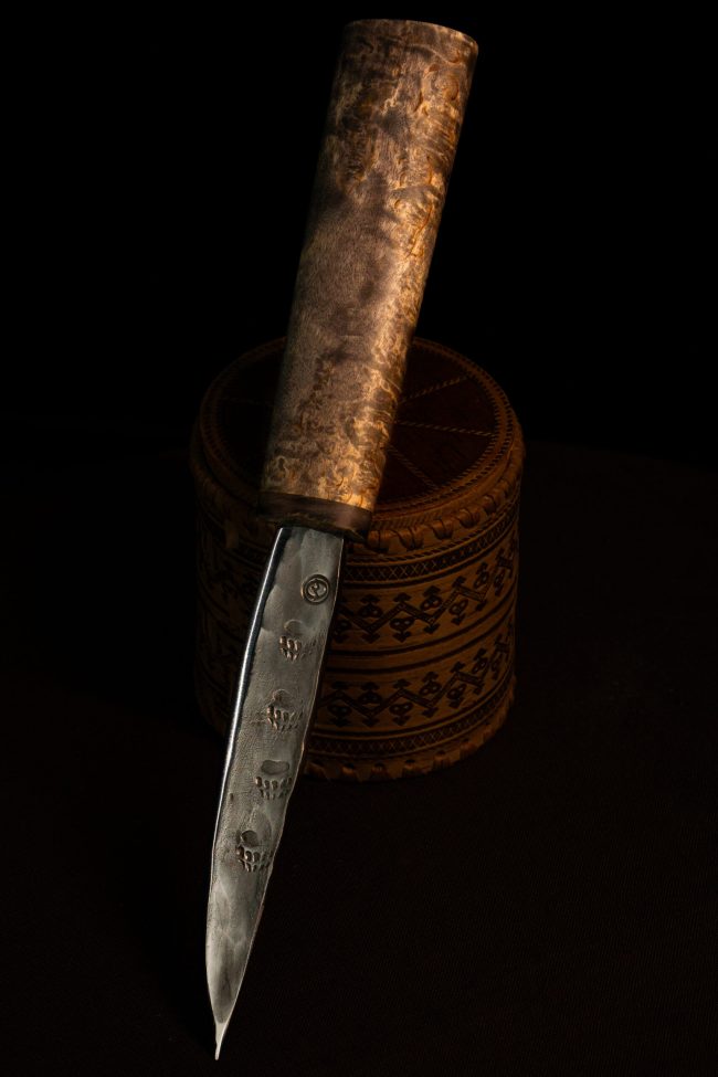 Bear's Trail — Baianai — handmade hunting knife by MUUS, photo 6