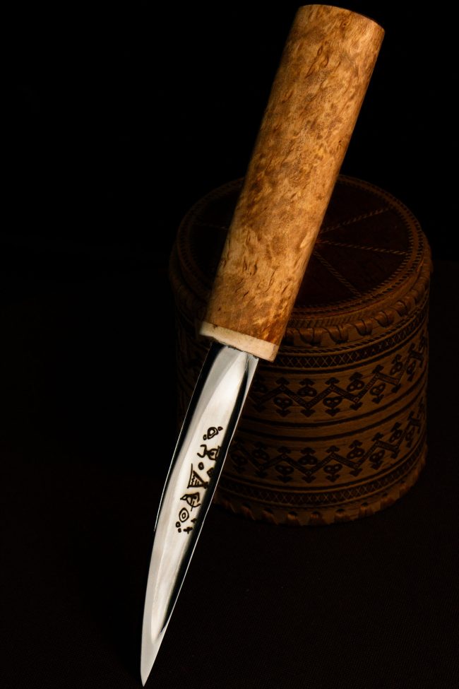 Cold Taiga — handmade Yakut knife by MUUS, photo 4