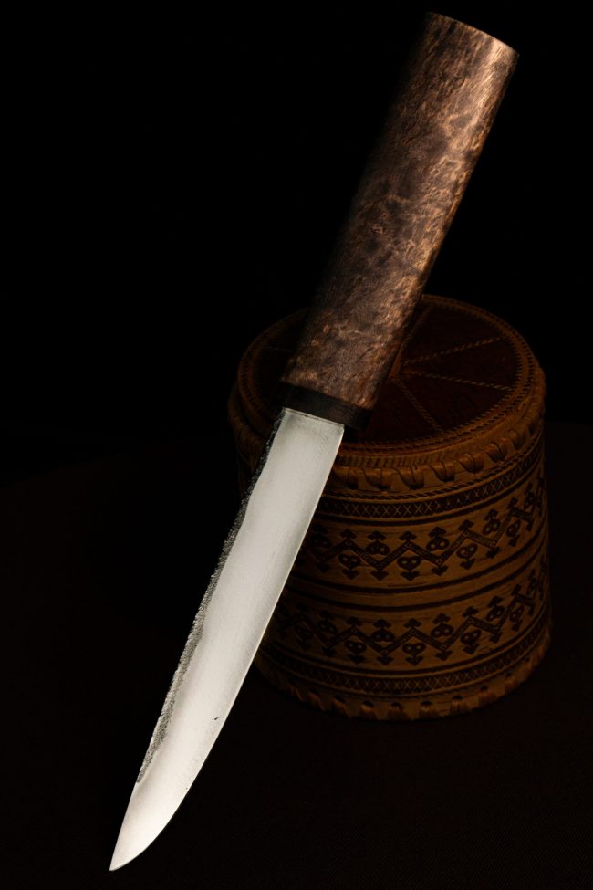 Black Fang — Khara — handmade hunting knife by MUUS, photo 9