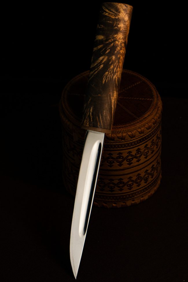 Taiga Blade — Fisherman — handmade Yakut knife by MUUS, photo 8