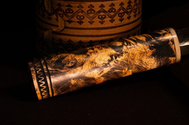 Bone Crest — handmade Yakut knife by MUUS, photo 9